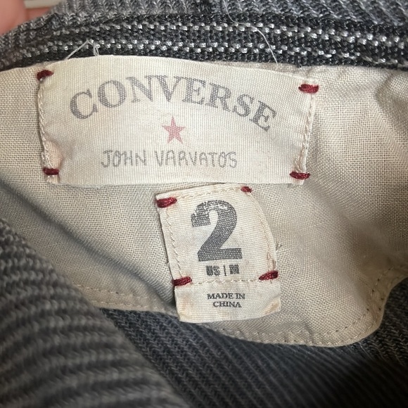 Converse John Vavartos Ribbed Pullover Hoodie - Picture 9 of 15